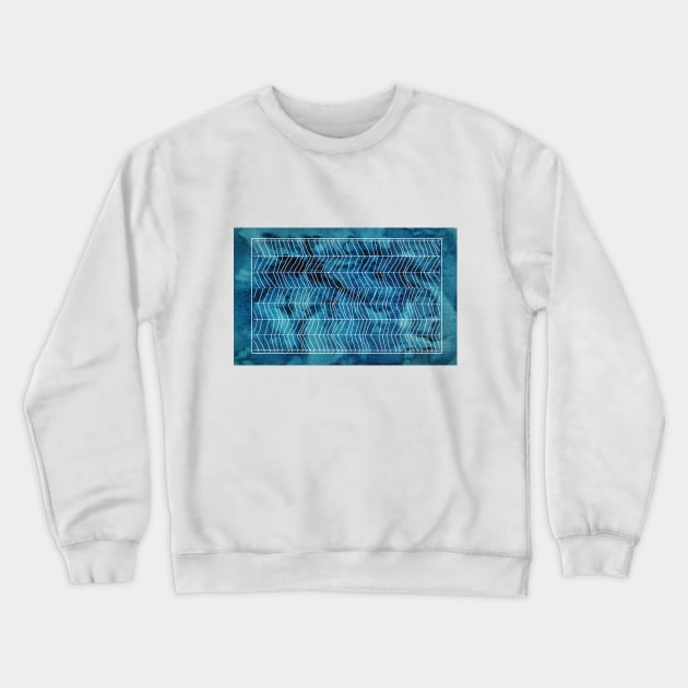 Mountain Blues Crewneck Sweatshirt by colleendavis72